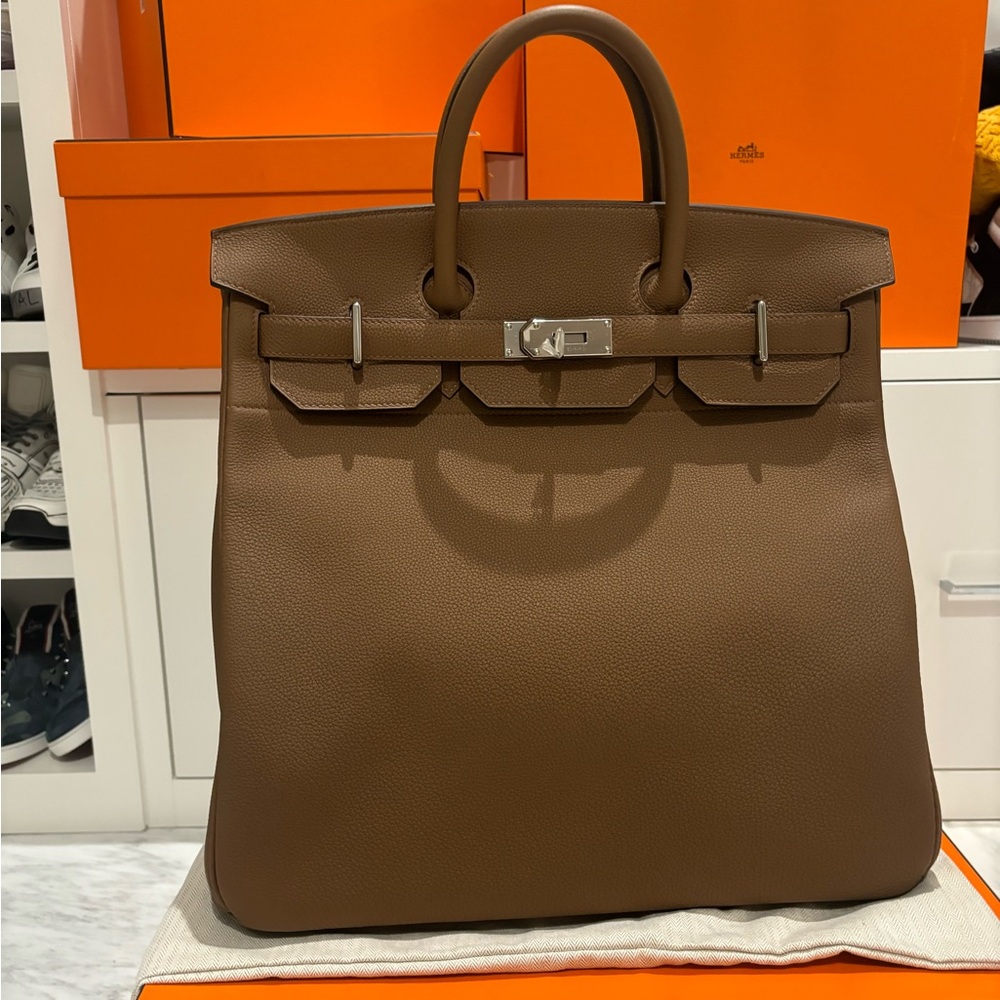 HERMES BIRKIN TOGO CALFSKIN HAUT A COURRIERES 40 BAG 3G